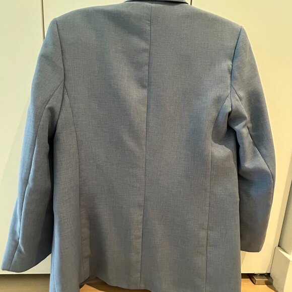Zara Straight Cut Blue Blazer - Like New - Picture 8 of 8
